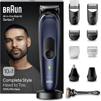 Braun All-In-One Style Kit Series 7 MGK7410 10-in-1 Grooming Kit Men