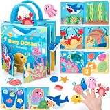 hahaland Ocean Felt Busy Book Toddler Montessori Quiet Book 1 Year+