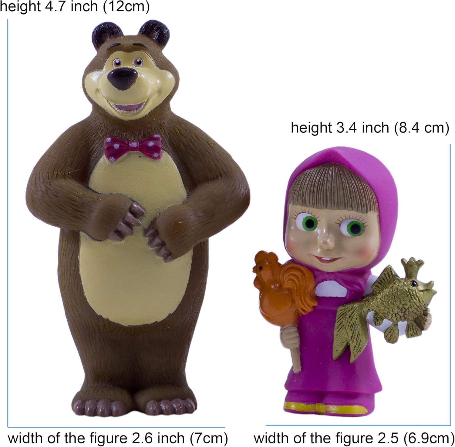 masha and the bear figures