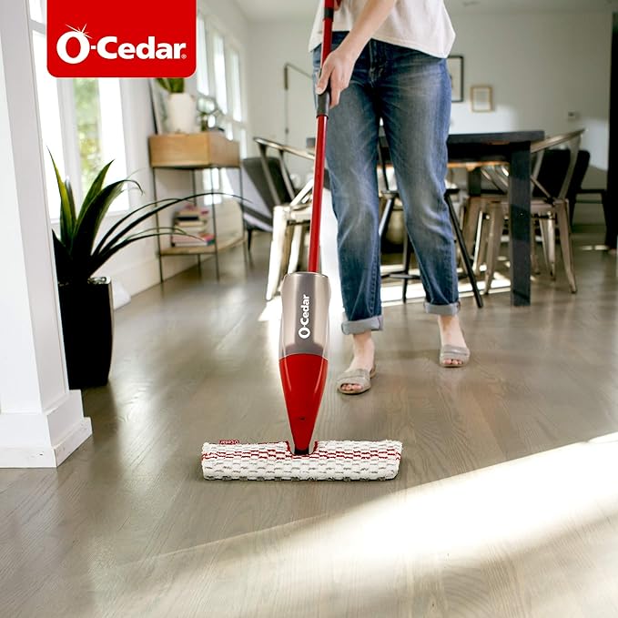 O Cedar Promist Max Microfiber Spray Mop Amazon De Kuche Haushalt
