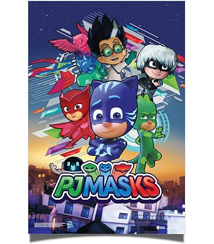 Amazon.com: Trends International PJ Masks - Powers Wall Poster