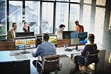 HP EliteDisplay E243 23.8" Full HD IPS Monitor 1920x1080 USB 3.0 Height Adjust view 5