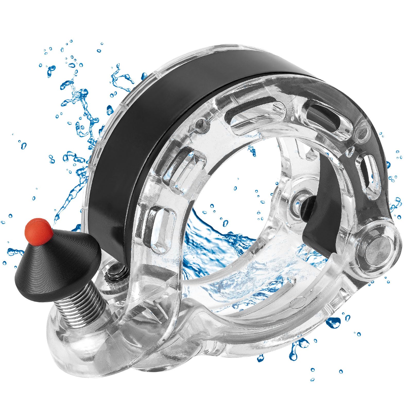 ROCKBROS Bike Bell Mini Bicycle Bell for Adult Kids 100 dB Bicycle Handlebar Bell with Loud and Crisp Sound for Road Mountain Bike Racing Bike Toddler Bike