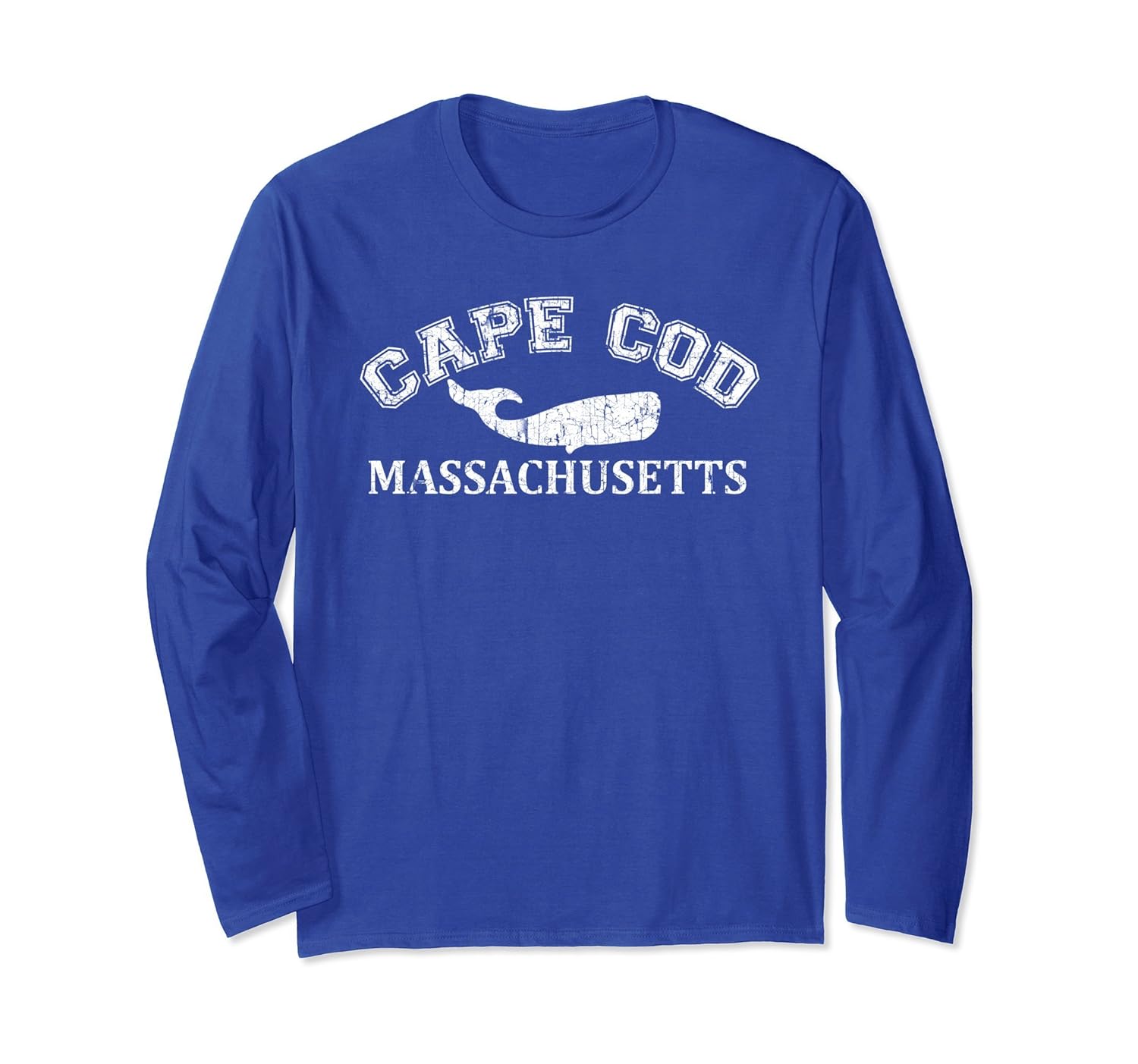 Cape Cod Massachusetts Whale Distressed- TPT