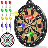 Magnetic Dart Board for Kids Indoor Outdoor Kids Games and Party Games, Christmas Birthday Gifts Toys for Boys Age 3-12