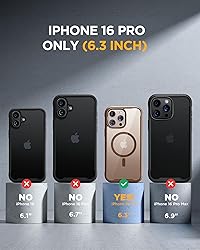 Miracase Magnetic for iPhone 16 Pro Case Full-Body