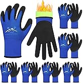 Joottuan Winter Work Gloves Freezer Gloves Waterproof Insulated Work Gloves Thermal Gloves Foam Latex Coated Glove