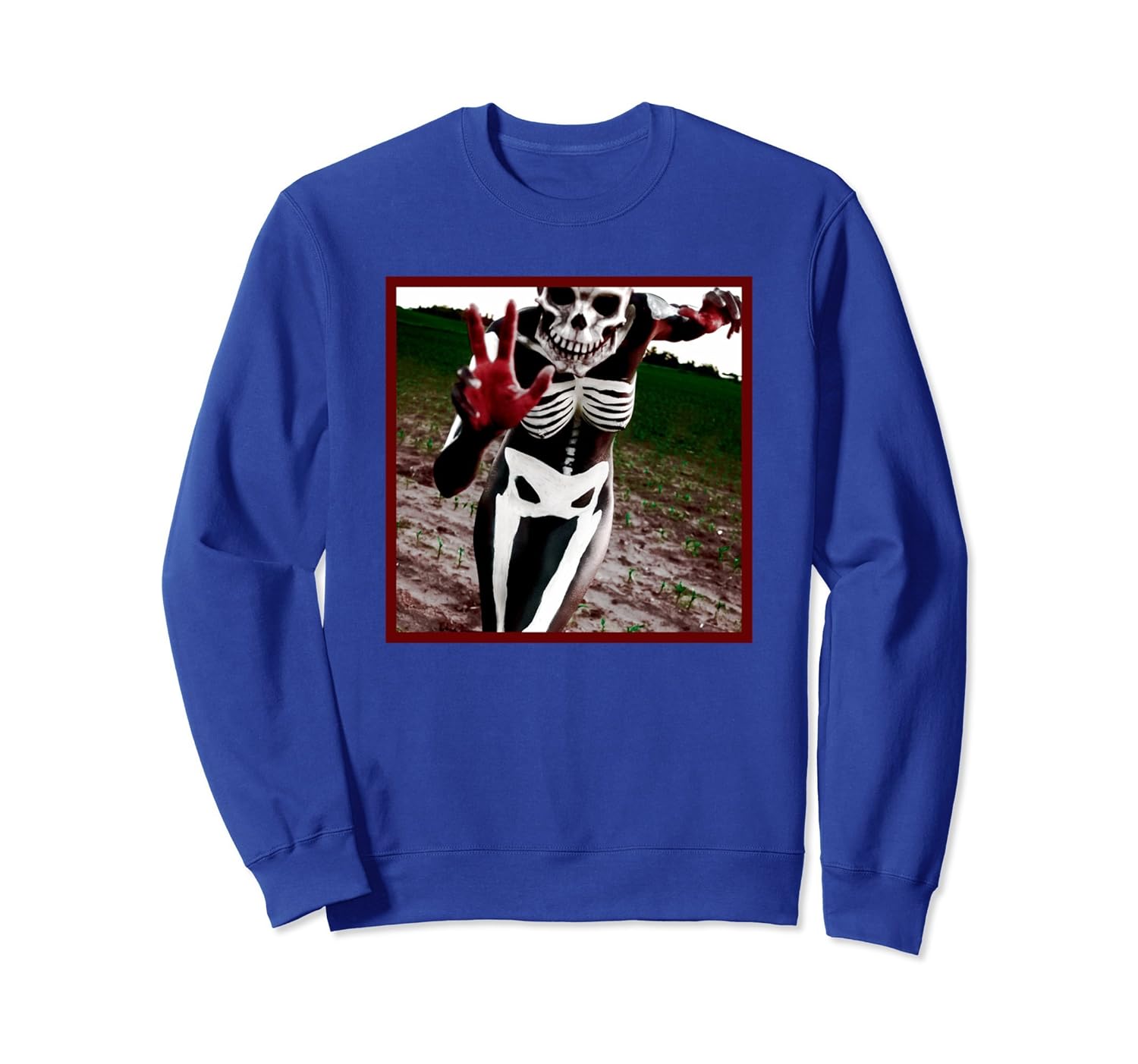 Slipknot Skeleton w Goat Crewneck-anz