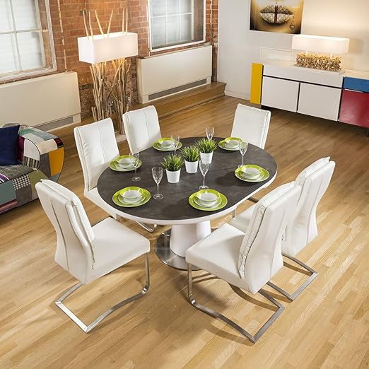 Mesa redonda extensible comedor Las mejores mesas.