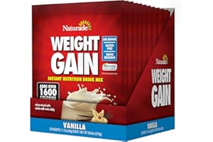 Naturade Weight Gain Supplement, 12 Count
