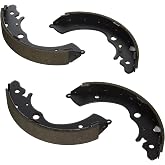 BOSCH BS627 Blue Drum Brake Shoe Set - Rear | Compatible with Select Honda Accord, Civic, CR-V, Fit