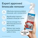 HG Limescale Remover Foam Spray 500ml - Powerful Bathroom Cleaner view 4