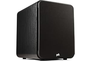 Polk Audio Signature Elite ES12 Powered Subwoofer (Black), 12" Long-Throw Woofer with Mineral-Filled Polymer Cone, 300W Class D Amplifier, Front Firing Home Subwoofer, Time-Smart Phase Control