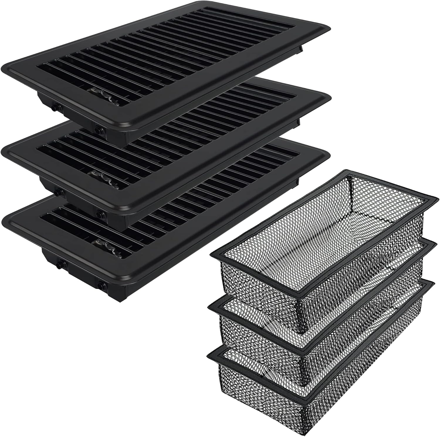 Registers, Grilles & Vents - Floor Register 3-Pack 4