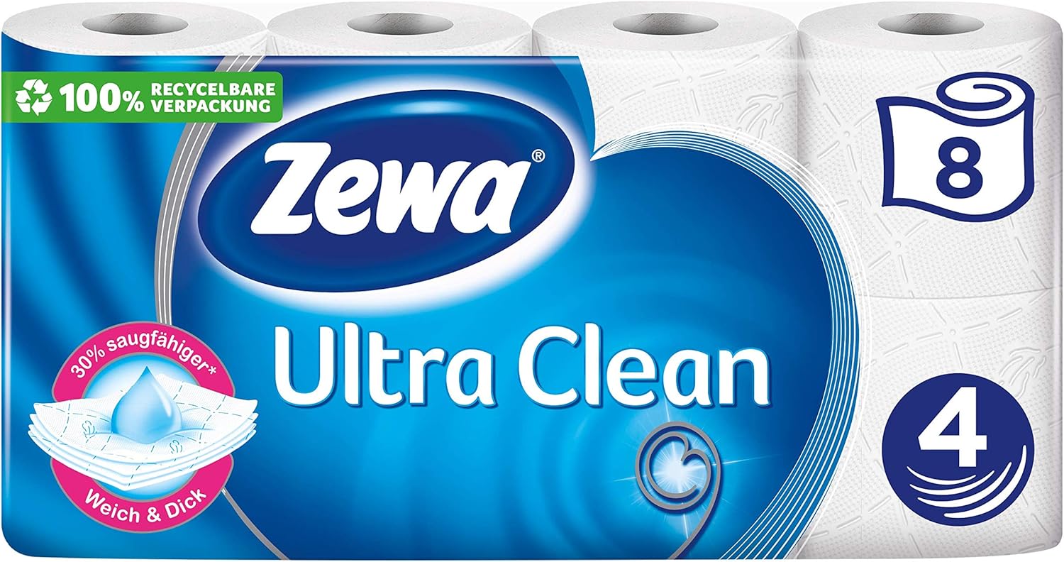 Zewa Ultra Clean Toilettenpapier - 