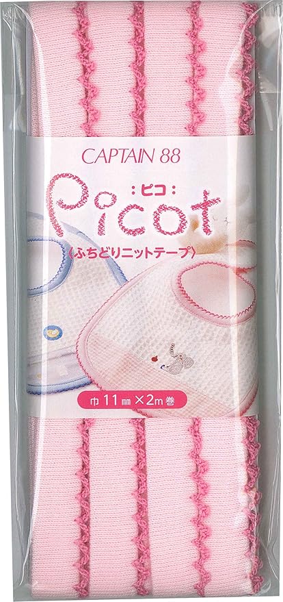 Framing Knit Tape Width 11mm Length 2m Col 6 Pink Dark Pink Cp195 Pico Captain Picot Arts Crafts Sewing Trim Embellishments Clinicaaltamira Es