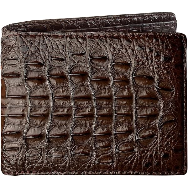 Portafoglio Uomo Bifold In Pelle Di Serpente Originale – Fatto A Mano – Colore Naturale