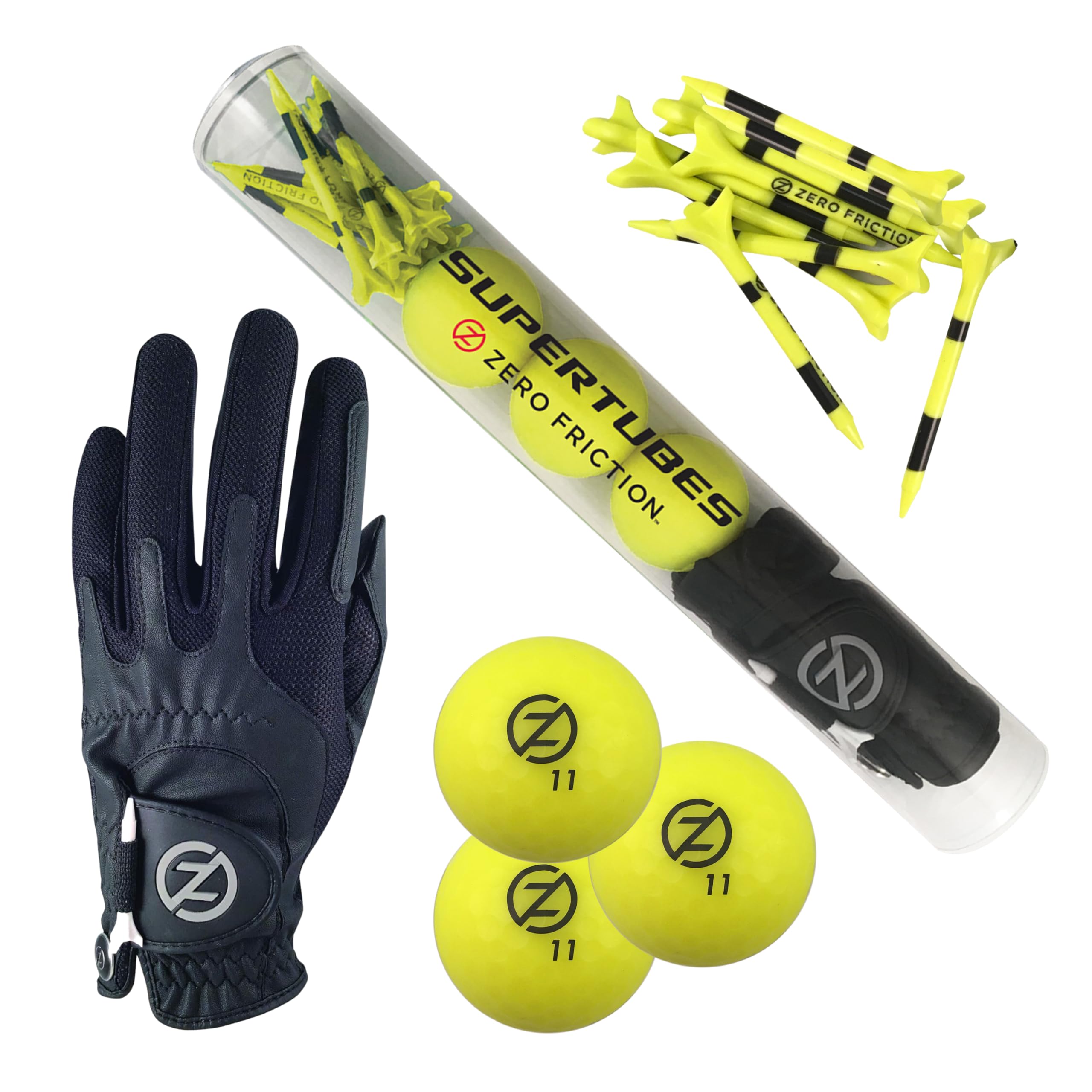 Zero Friction Unisex's, Neon Yellow SuperTube, One Size
