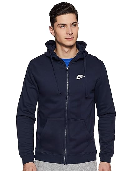 nike m nsw hoodie fz flc club