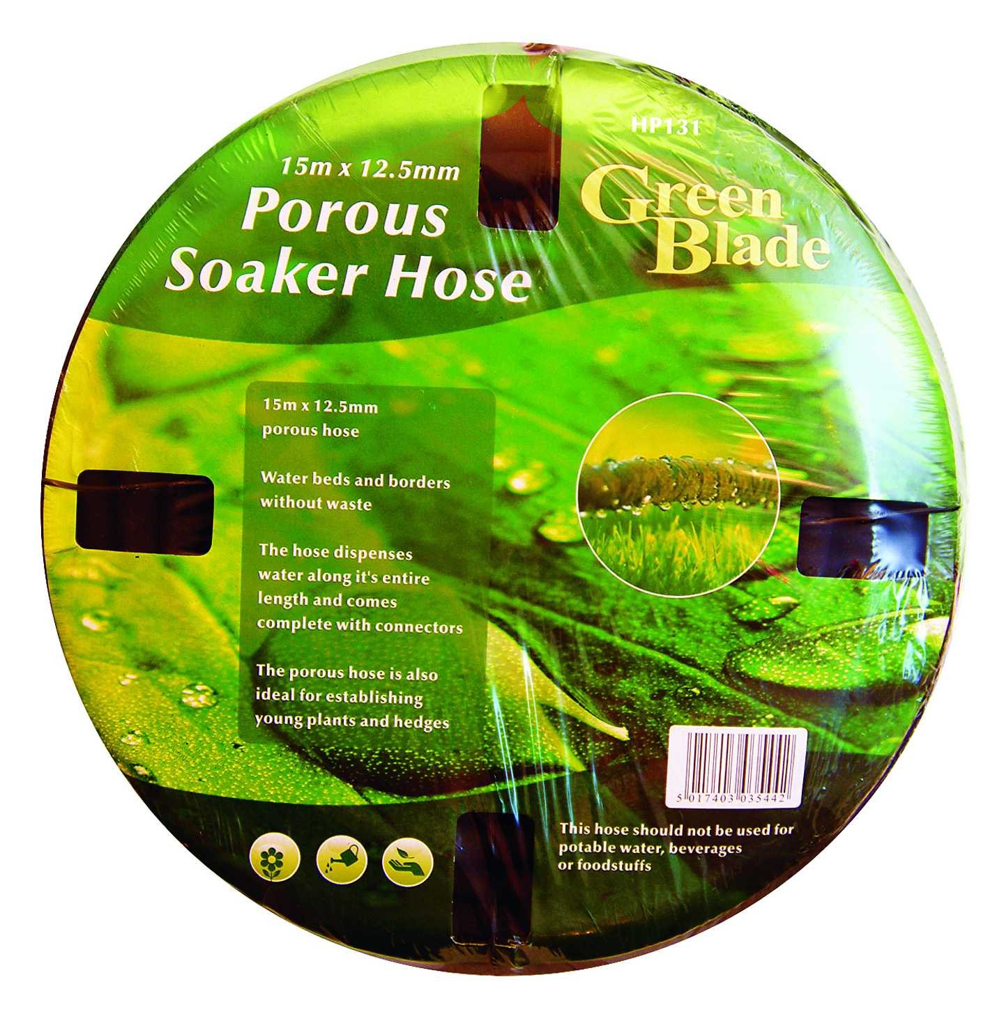 Green Blade BB-HP131 12.5mm x 15m Porous Soaker Hose