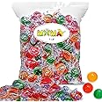 Sugar Free Assorted Fruit Flavors Hard Candy Variety Pack - 1lb Bag of Mima's Summer Mega Sale Hard Treats Individually Wrapped - Delicious Fruit Flavors Bulk Candy