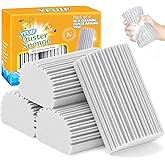 YFUIF 4 Pack Damp Clean Duster Sponge, Magic Sponge Eraser for Household Cleaning, Reusable Dusters Cleaning Supplies for Hou