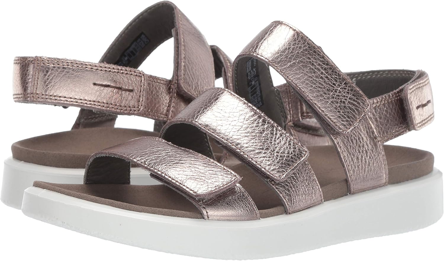 ecco 3 strap sandal