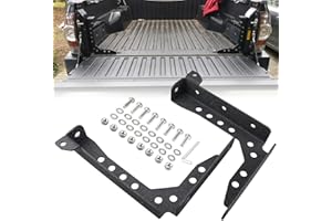 ZAMLIE Tacoma Bed Channel Stiffener Bracket Compatible with Toyota Tacoma 2005-2023, Rear Bed Channel Support Bracket for Tac