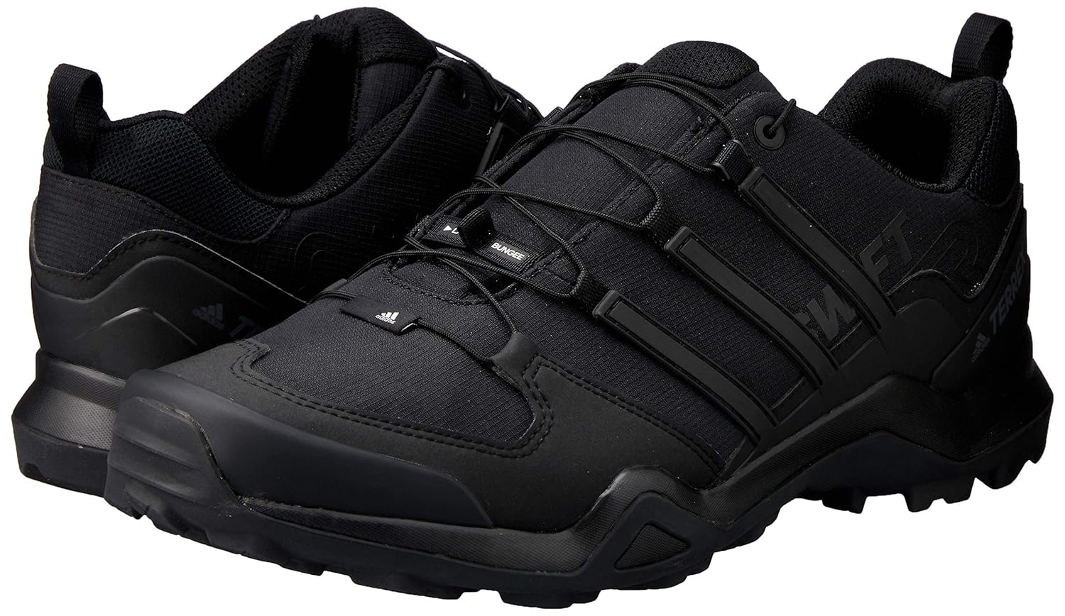 black adidas cross trainers