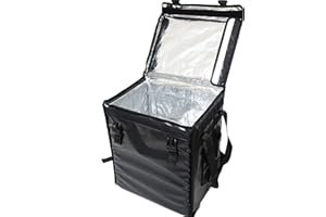 PACKIR PK-66V: Middle Food Delivery Backpack,16" L x 12" W x 18" H, Top Loading, Insulated Pizza Delivery Bag, Food Take Out Backpack, Thermal Delivery Bag, Pizza Delivery Backpack,Matte Waterproof