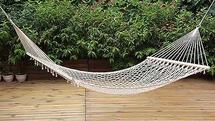 FTE Strong and Beautiful Hammock/Swing / Jhoola for Outdoor Picnic XL Size 126 x 33 inch