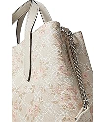 Nine West Issy Satchel, Milk Logo Floral