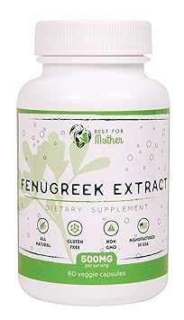 Bockshornklee EXTRAKT | 500 mg (10: 1) Extrakt in jeder Kapsel 60 CPS