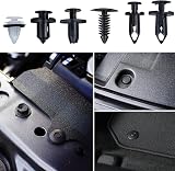 Preciva 155pcs Car Retainer Clips Kit 6 Sizes Nylon Bumper Door Panel view 6