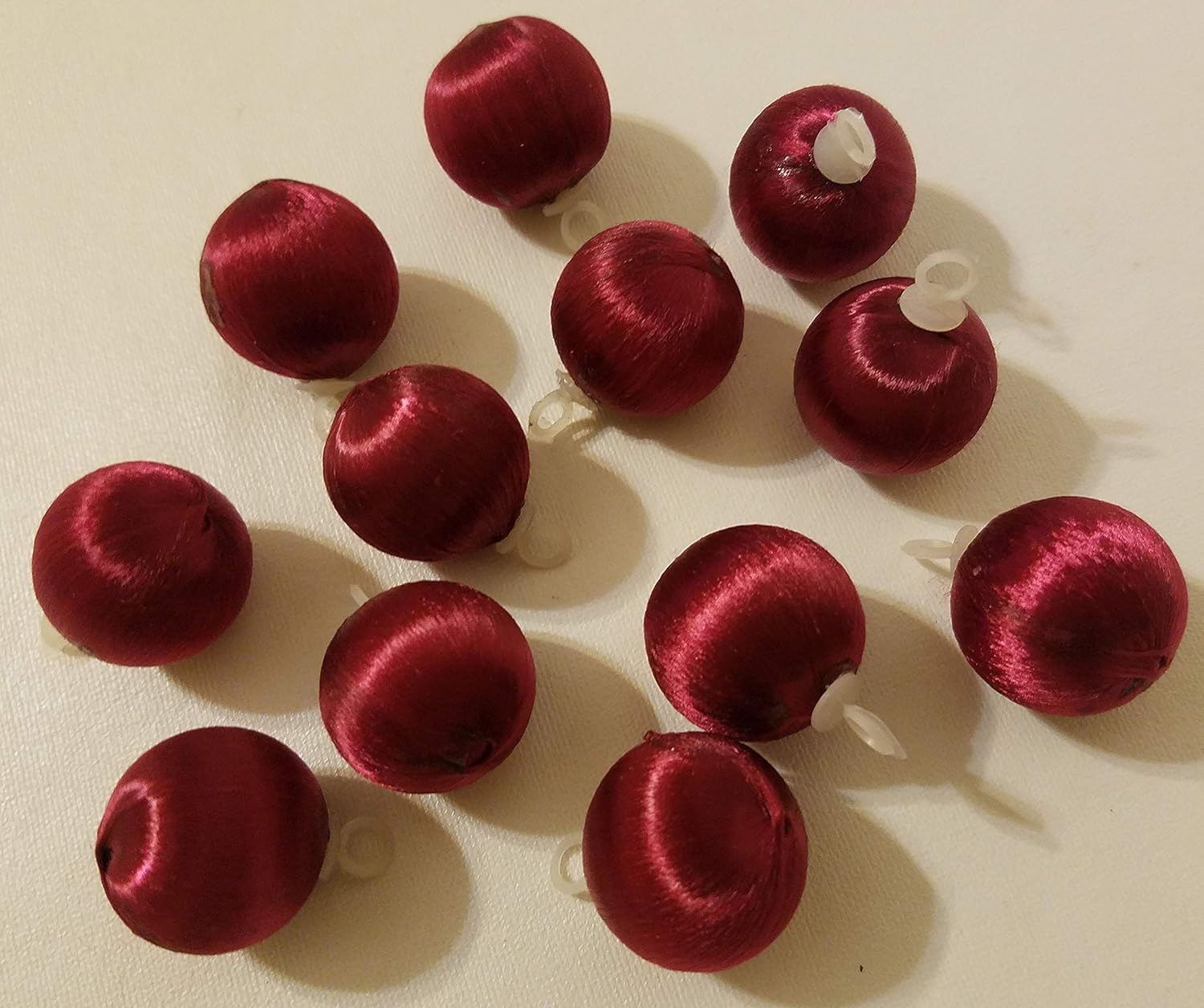 Download Amazon Com Pack Of 12 Satin 1 25mm Ball Craft Christmas Ornaments Burgundy Furniture Decor Yellowimages Mockups