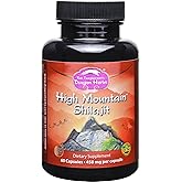 Dragon Herbs High Mountain Shilajit - 450 mg - 60 Capsules
