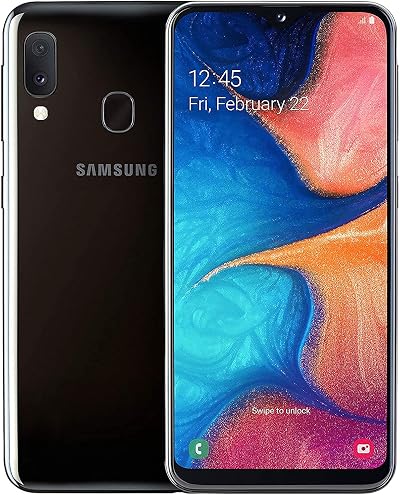 Samsung Galaxy A20e 32GB Black Dual-SIM SIM-Free Smartphone Renewed 5.8"