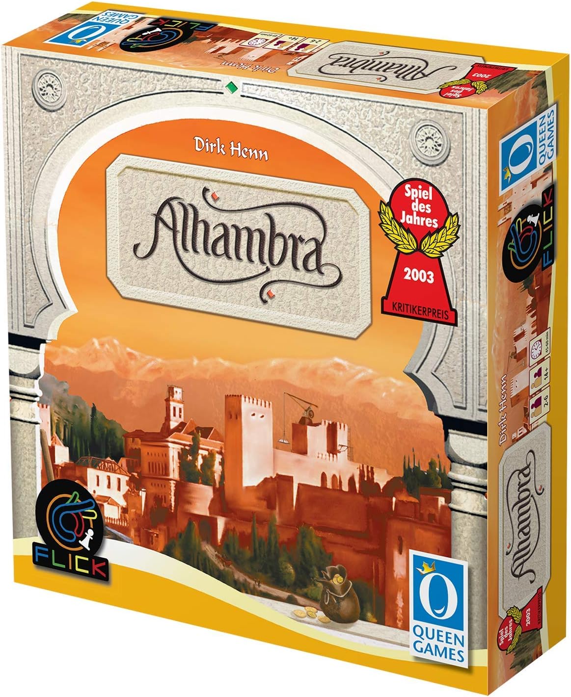 Alhambra Flick Game Studio Laranja