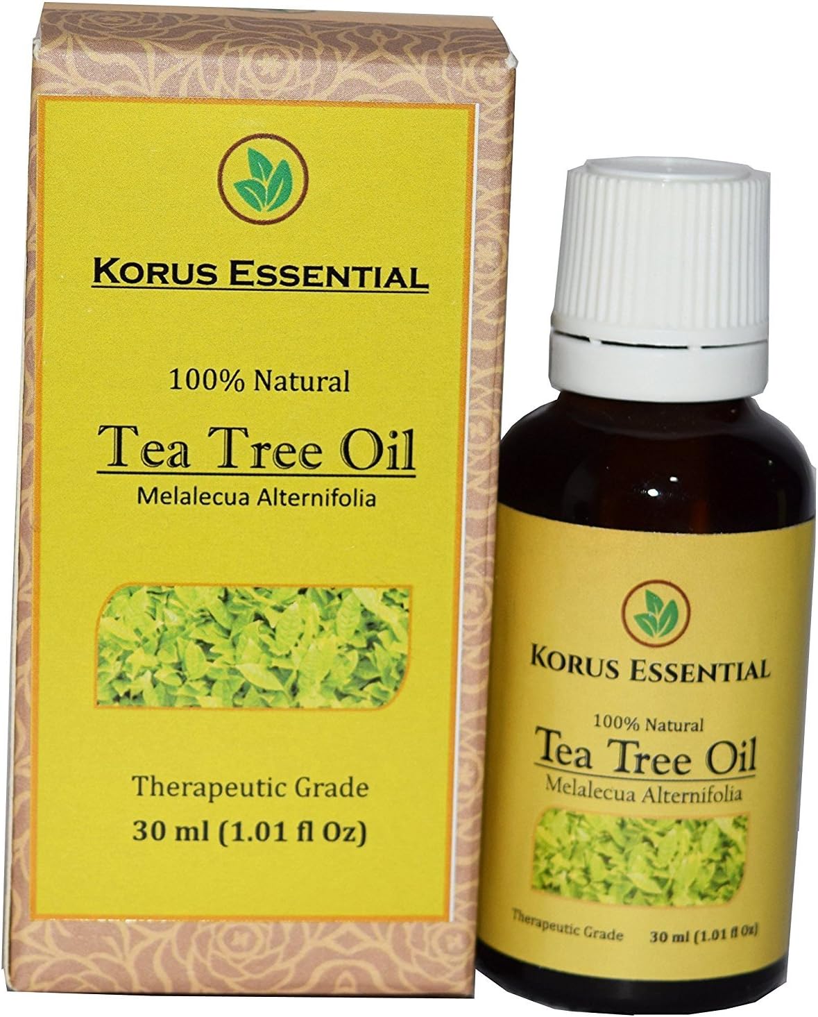 Korus Essential Natural Tea Tree Oil, 30ml
