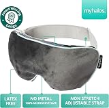 myhalos Heated Eye Mask for Dry Eyes Microwave Safe Adjustable Strap view 7