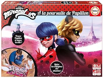 Amazoncom Educa Borrás Games Miraculous Ladybug The