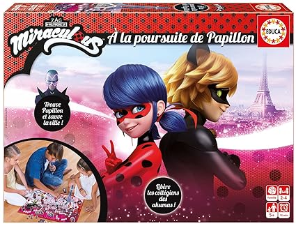 Amazoncom Educa Borrás Games Miraculous Ladybug The