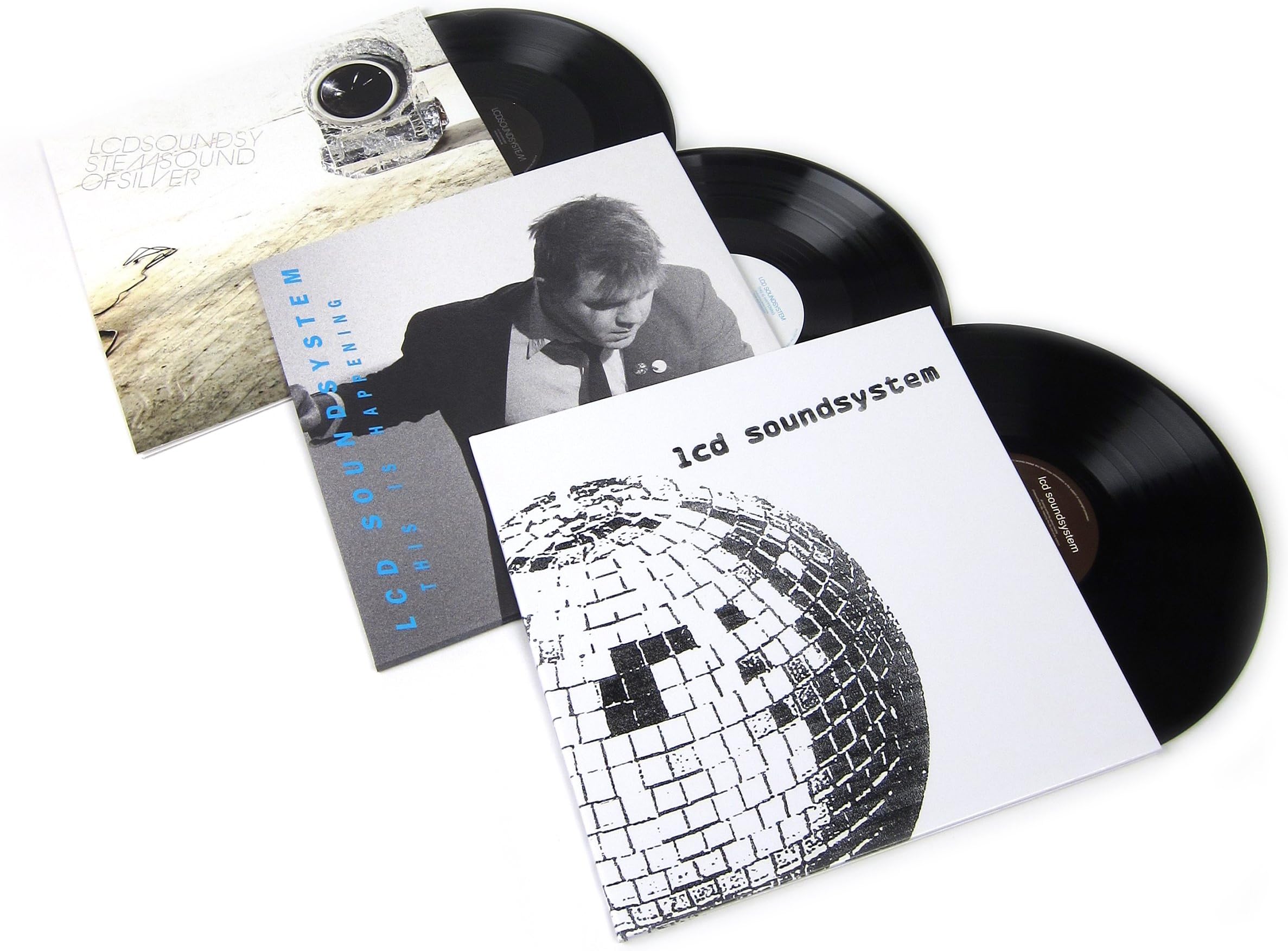 LCD Soundsystem: Vinyl LP Album Pack (S/T, Sound Of Silver, This Is Happening)