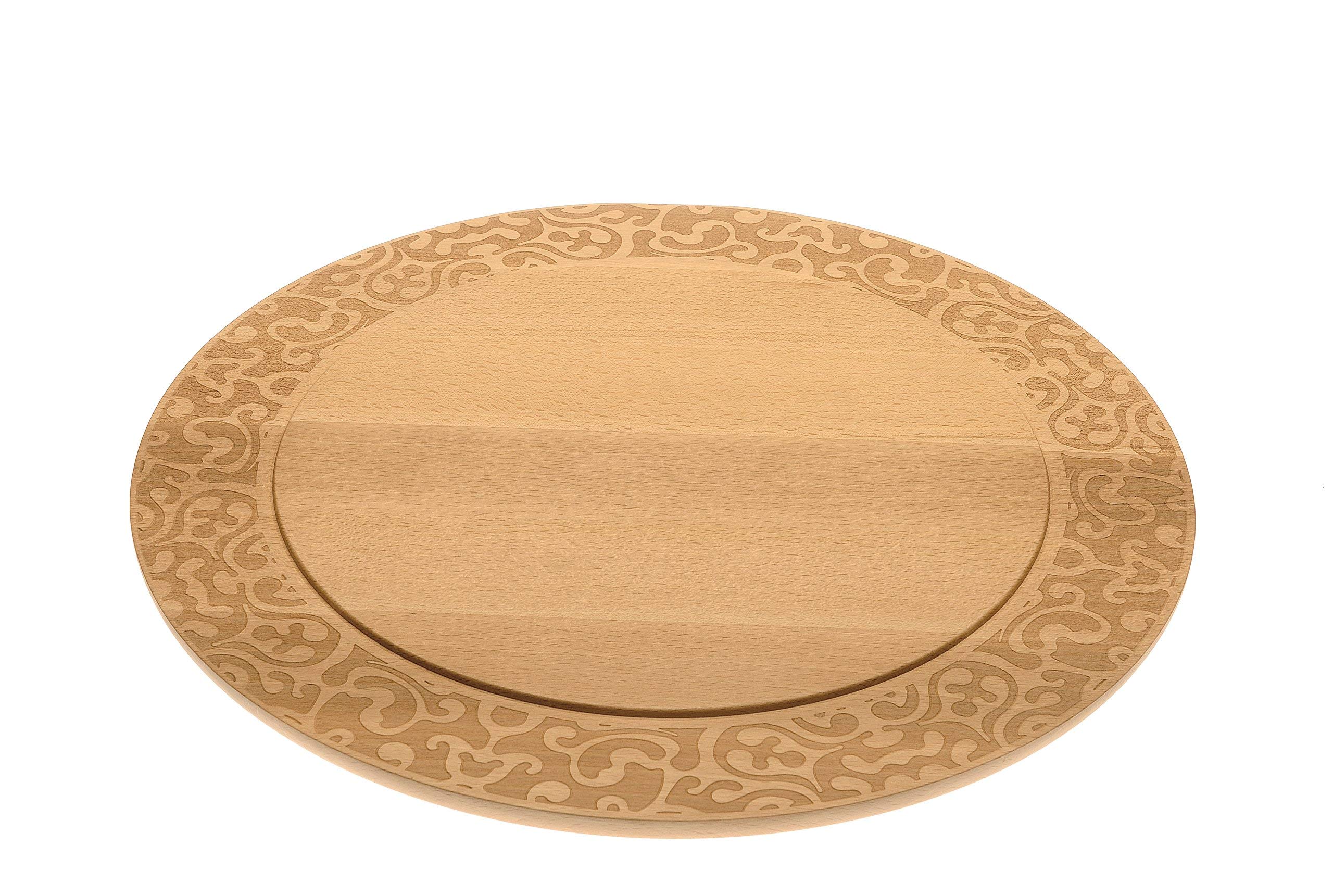 Alessi "Dressed in Wood Cheese Board, Brown