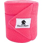 Classic Equine Hot Pink 4 Pack Polo Wraps