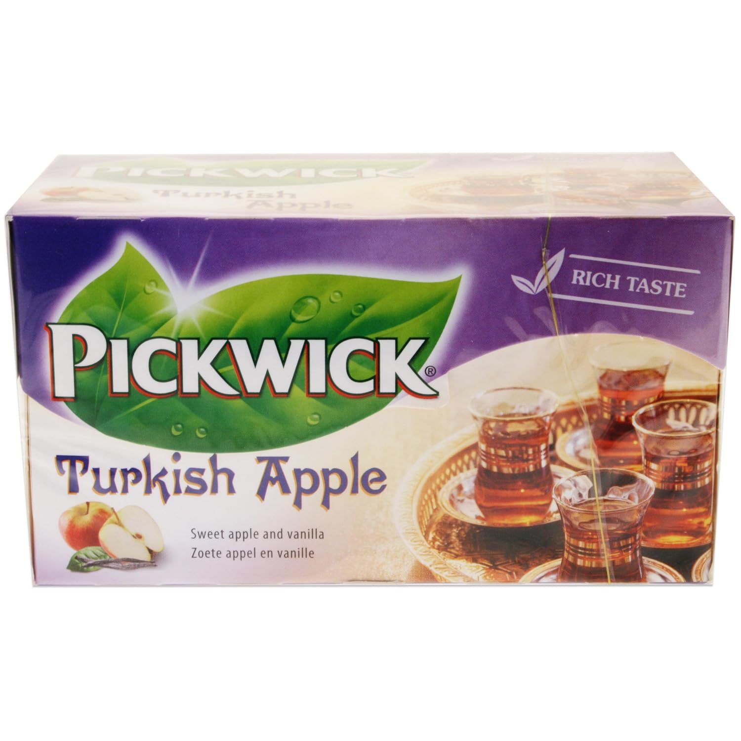 Pickwick Tea Turkish Apple, Flavoured Black Tea, 20 Tea Bags Amazon.co