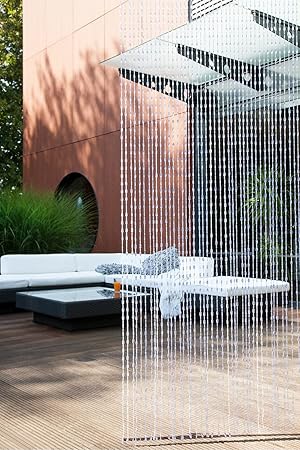 Leguana Handels GmbH Perlenvorhang Türvorhang Kristal ca. 90x200cm (BxH)