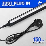 Barrina T5 Black Light 10W 1ft UK Plug Linkable Magnetic Aluminium view 7