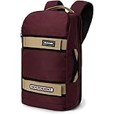 Dakine Mission Street Backpack DLX 32L x Independent, Skate Pack | 32L skate travel backpack, clamshell carry-on opening, padded laptop sleeve, deployable board tail pocket, cargo straps