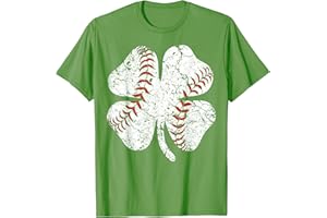 ST. PATRICK'S DAY LUCKY CO Baseball St Patricks Day Boys Girls Men Women Shamrock Green T-Shirt
